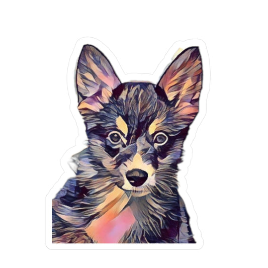 Vinyl Decal - Corgi Sticker Inspired by Tulsa from Texas