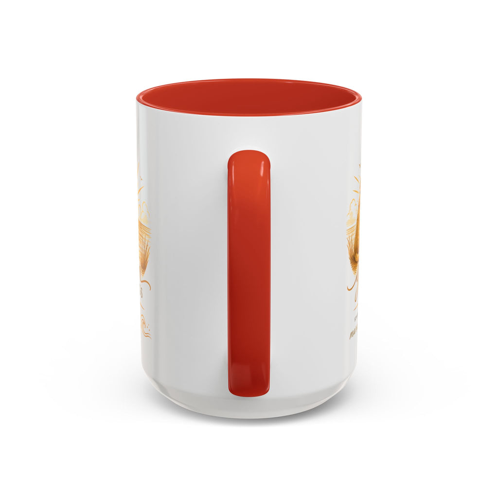 Golden Mornings Coffee Mug — Dog Sunrise Accent Mug (11/15oz)
